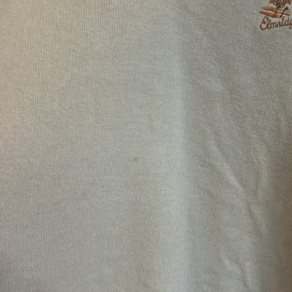 Vintage Men’s Pickering Elmridge Golf Tan Deep V Neck Long Sleeve Sweater Large - Picture 8 of 9